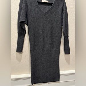 Loft brand Women’s Sweater Dress Gray in Color